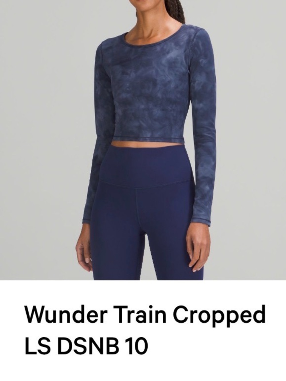 Wunder Train Tie Dye Lululemon Top 10